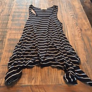 Michael Kors Long Striped Tank